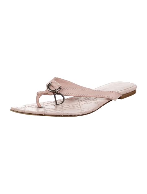 dior flip flops women's|christian dior sandals.